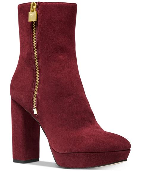 Michael Michael Kors Frenchie Platform Booties 